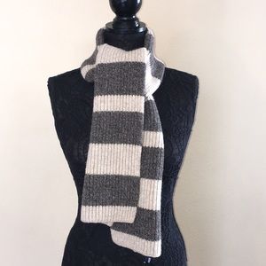 Gap Striped Wool Scarf